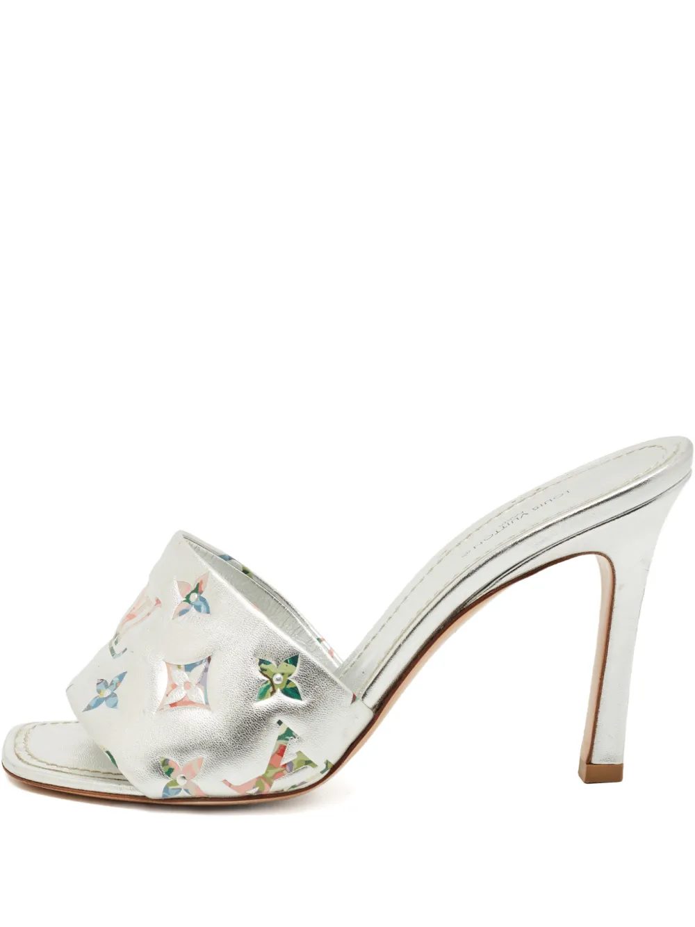 Louis Vuitton Pre-Owned Revival embossed sandals - Silber