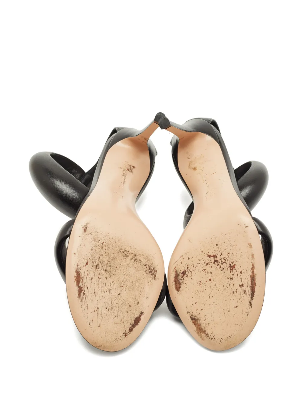 Gianvito Rossi Bijoux leather sandals - Zwart