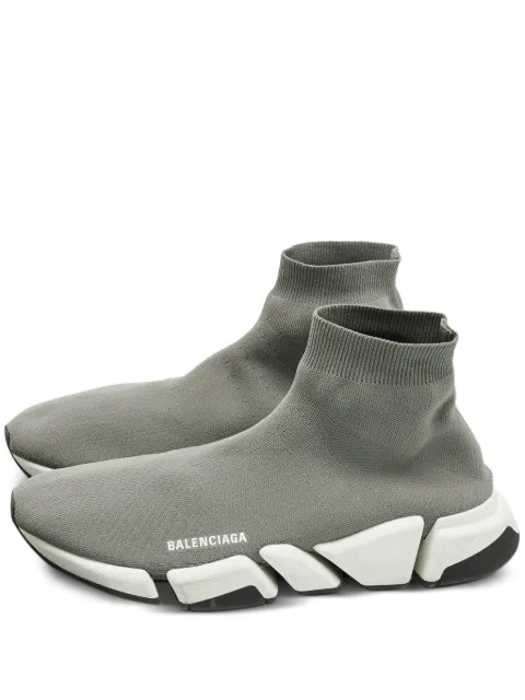 Balenciaga Pre-Owned knit slip-on sneakers