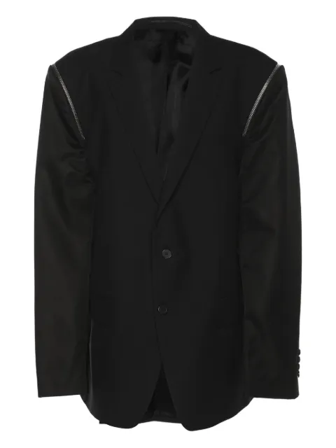 Givenchy Pre-Owned blazer oversize à détails de zips