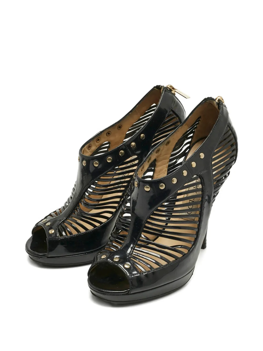 Jimmy Choo Pre-Owned Caged open-toe pumps | Zapatillas | Image 2