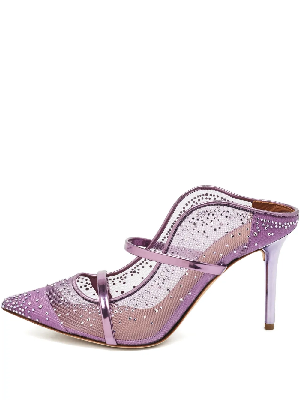 Malone Souliers Maureen crystal-embellishment mules - Viola