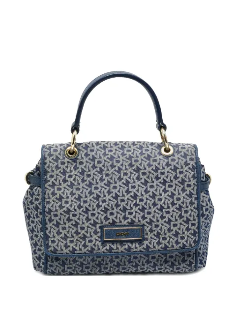DKNY logo top-handle bag