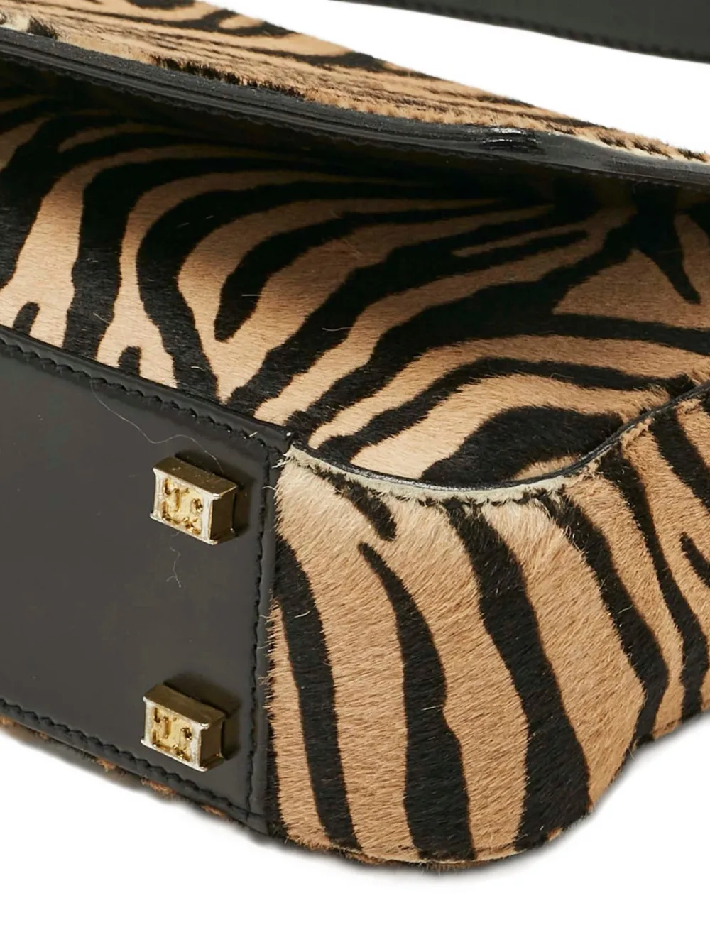 Escada Pre-Owned zebra-print shoulder bag | Image 2