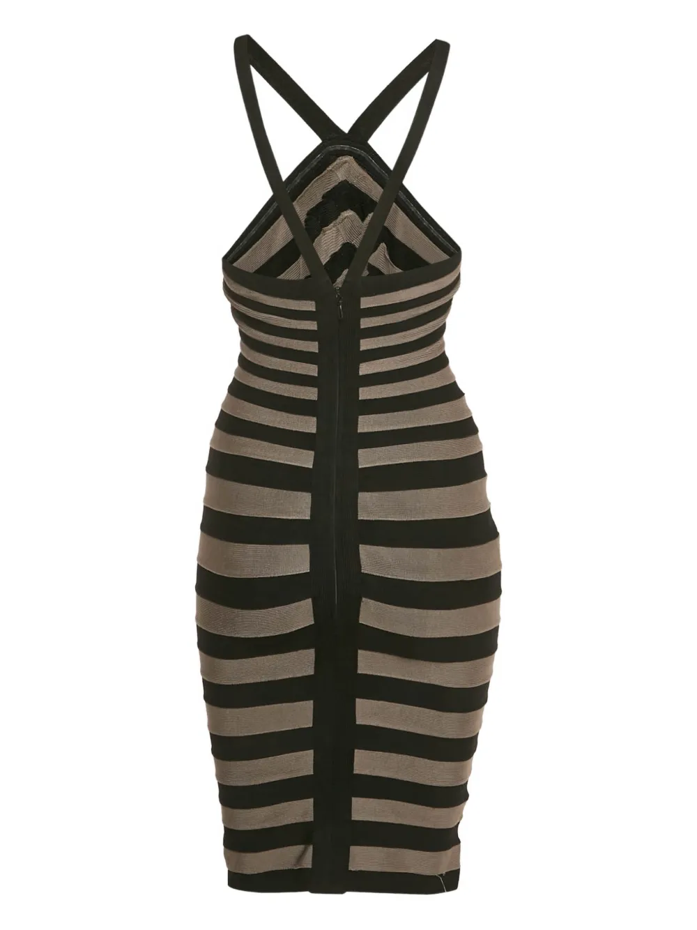 Hervé Léger Pre-Owned striped-pattern midi dress | Image 2