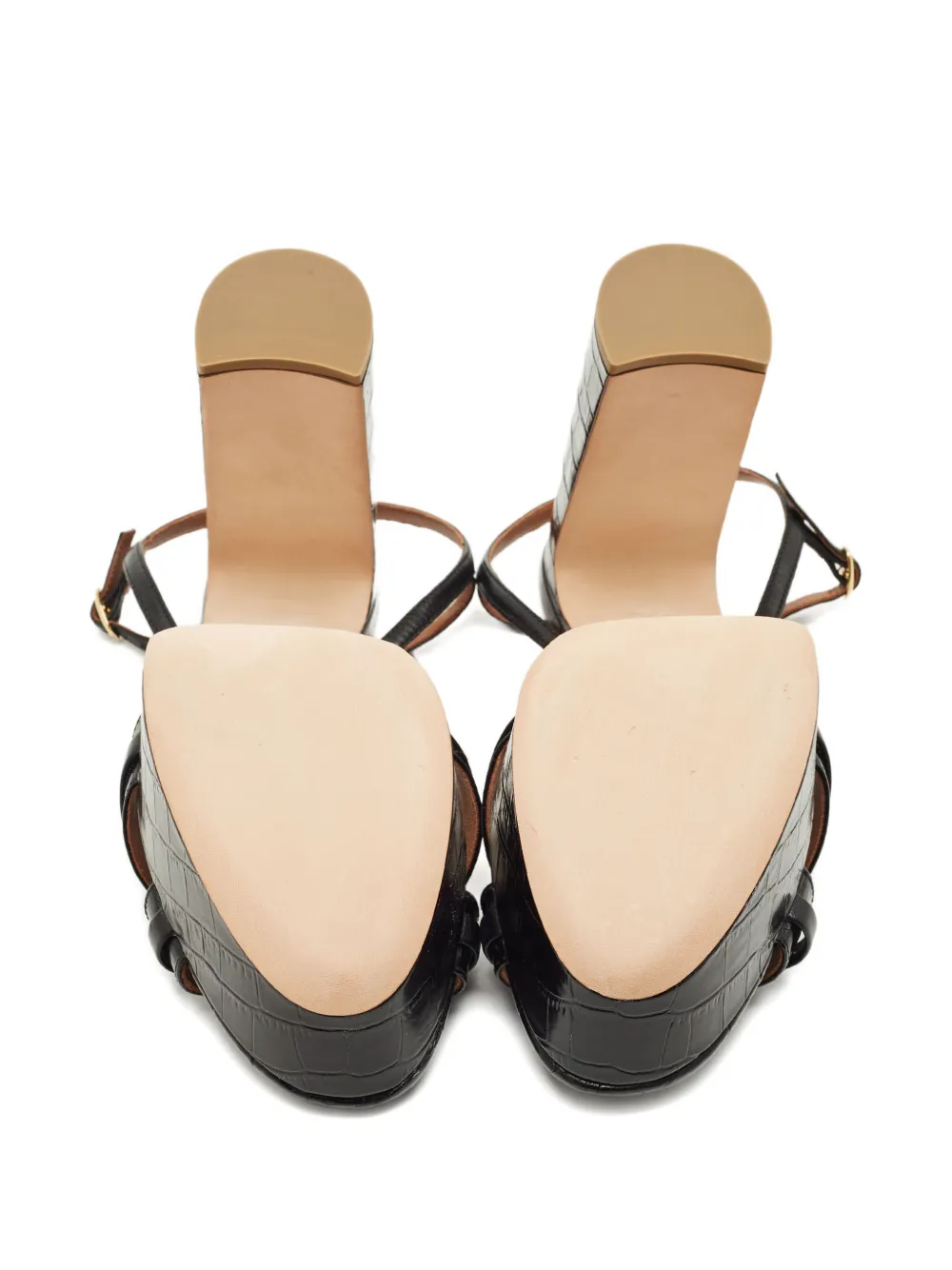 Malone Souliers Mila platform sandals - Zwart