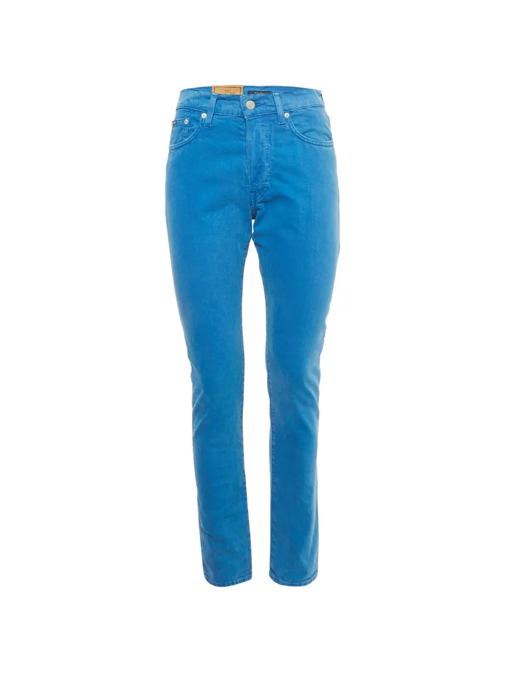 Polo Ralph Lauren Pantaloni slim a vita alta - Blu