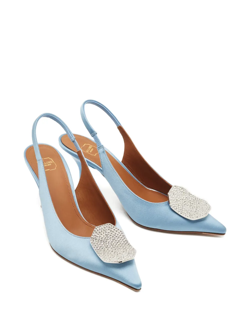 Malone Souliers Vilma pointed-toe pumps - Blauw
