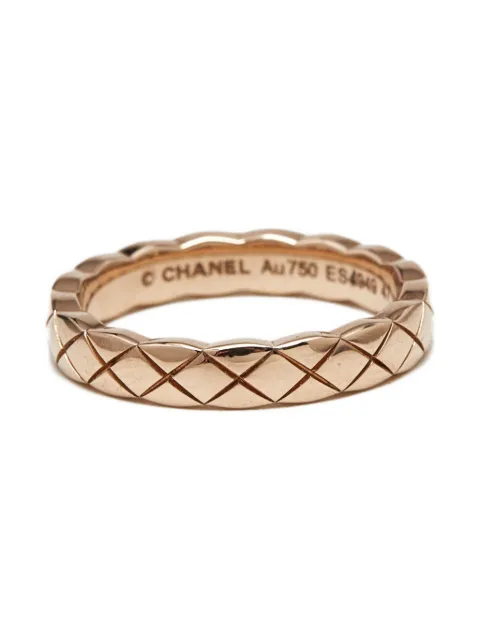 CHANEL Pre-Owned quilted everyday ring