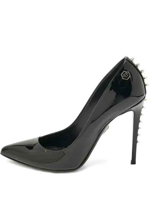 Philipp Plein stud-embellishment pumps