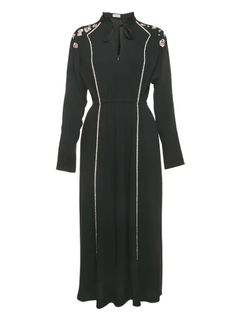 Sonia Rykiel Pre-Owned rhinestone-embellished maxi dress