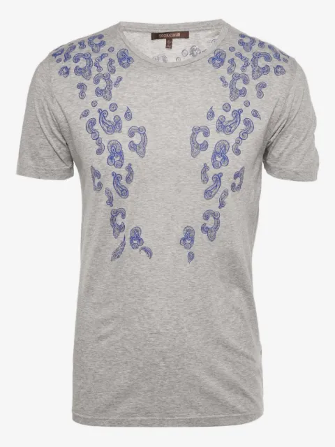 Roberto Cavalli Vintage paisley-print crew-neck T-shirt