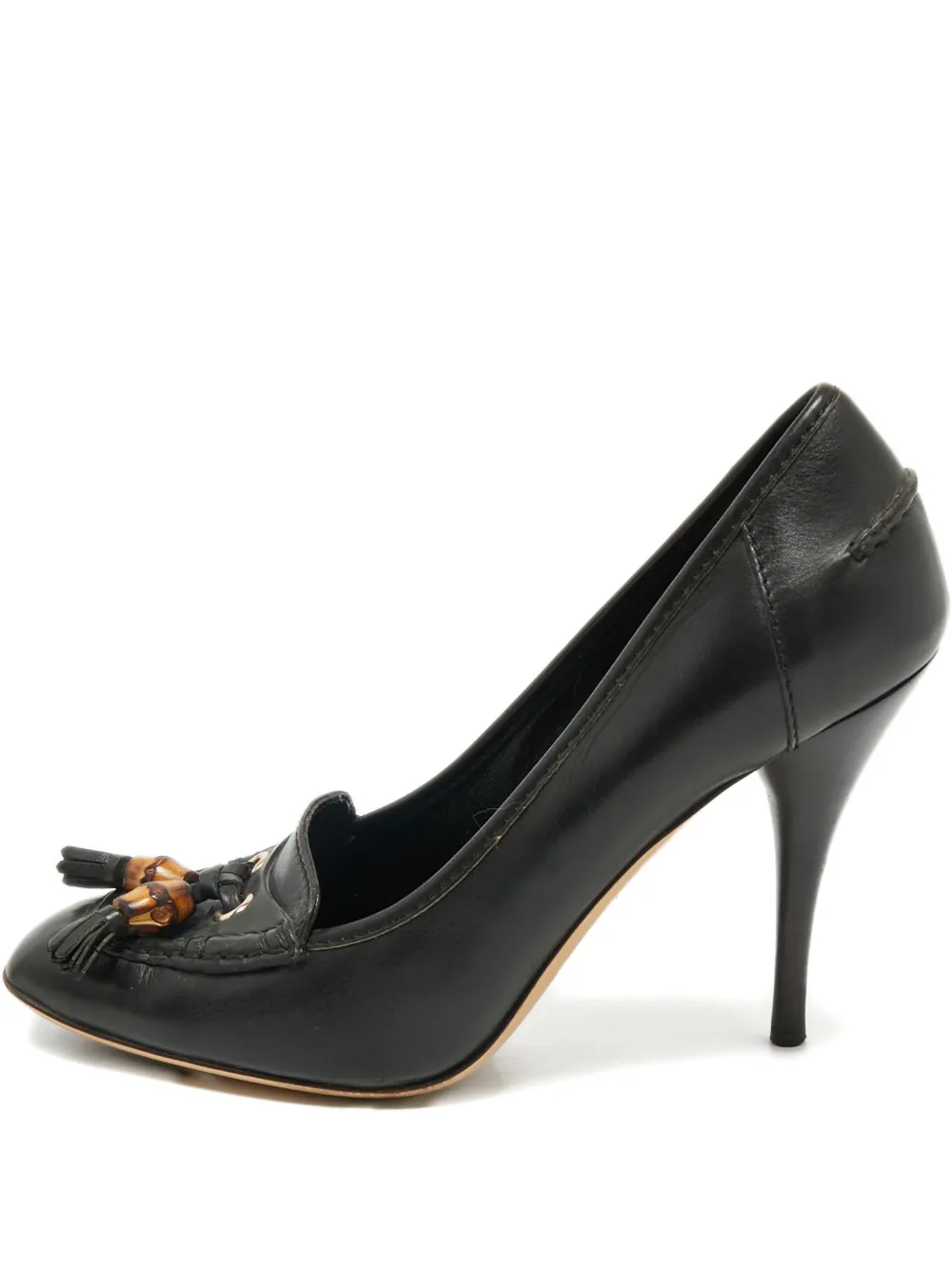Gucci Pre-Owned leather pumps - Schwarz