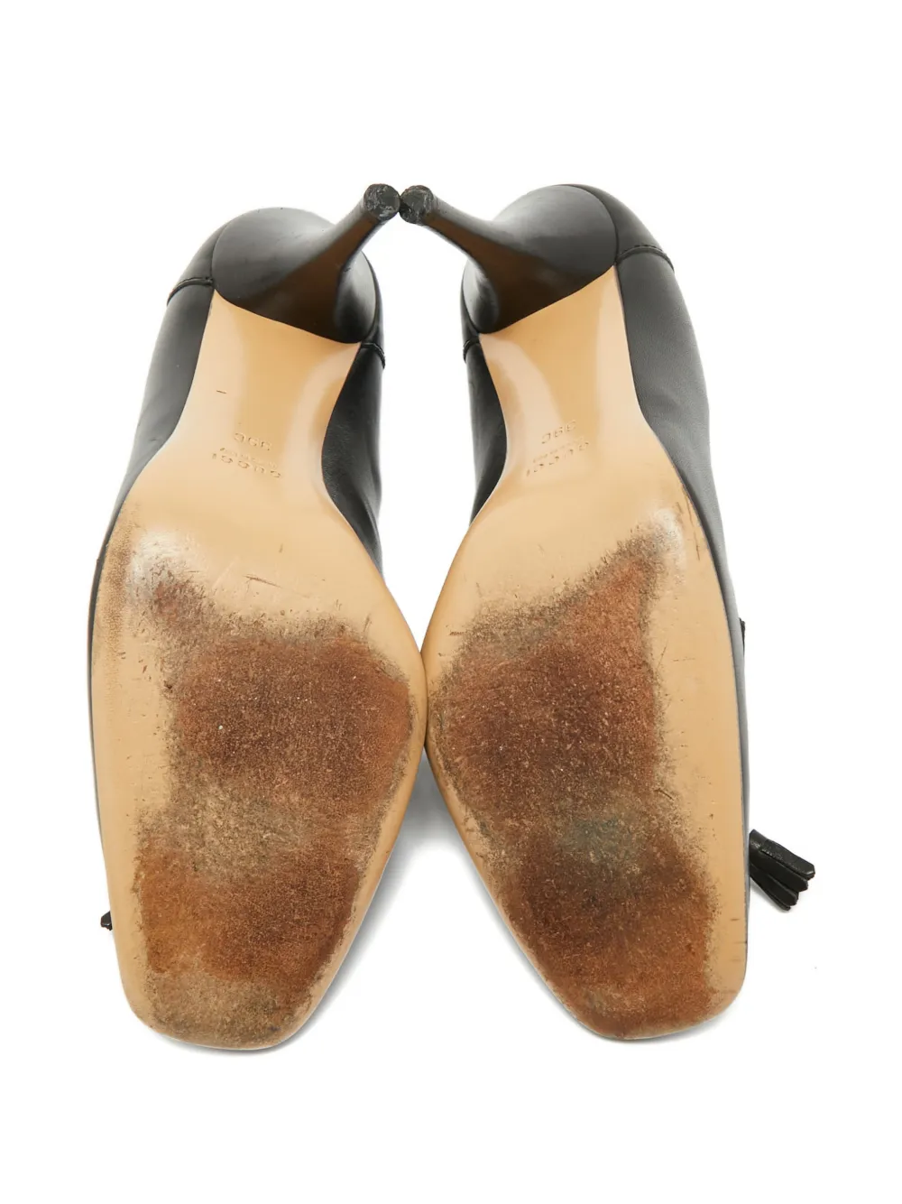 Gucci Pre-Owned leather pumps - Zwart