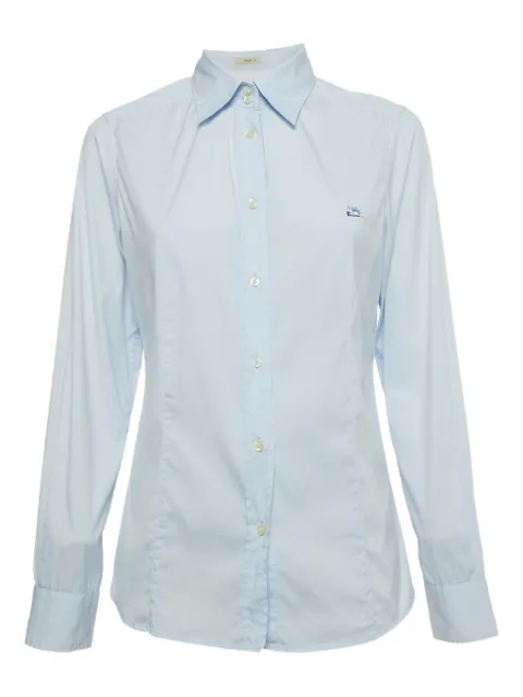 Etro Pre-Owned blue cotton shirt