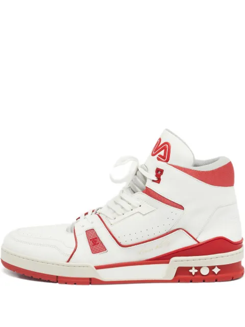 Louis Vuitton Pre-Owned LV leather sneakers