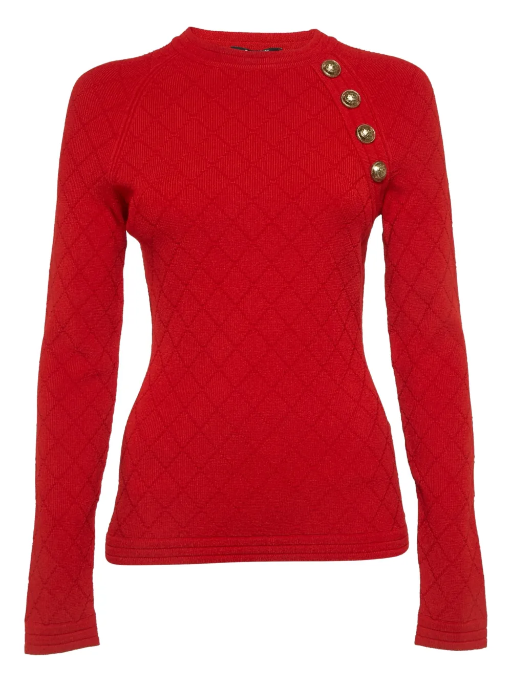 Balmain Pre-Owned button-detailed top | Image 2