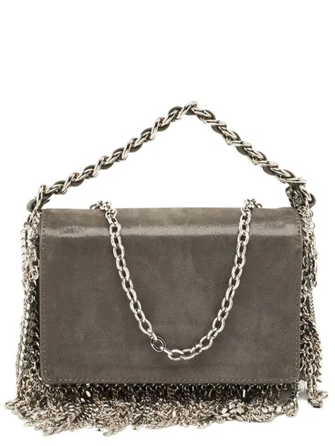 Jimmy Choo Pre-Owned chain fringe-detail tote bag