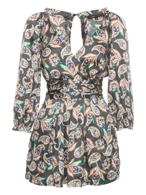 Maje paisley playsuit