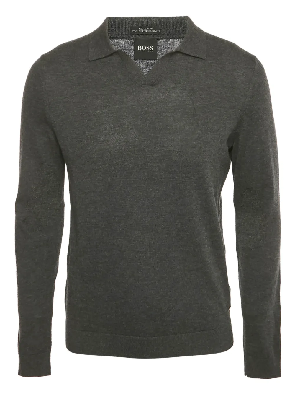 BOSS long-sleeves sweater - Grau