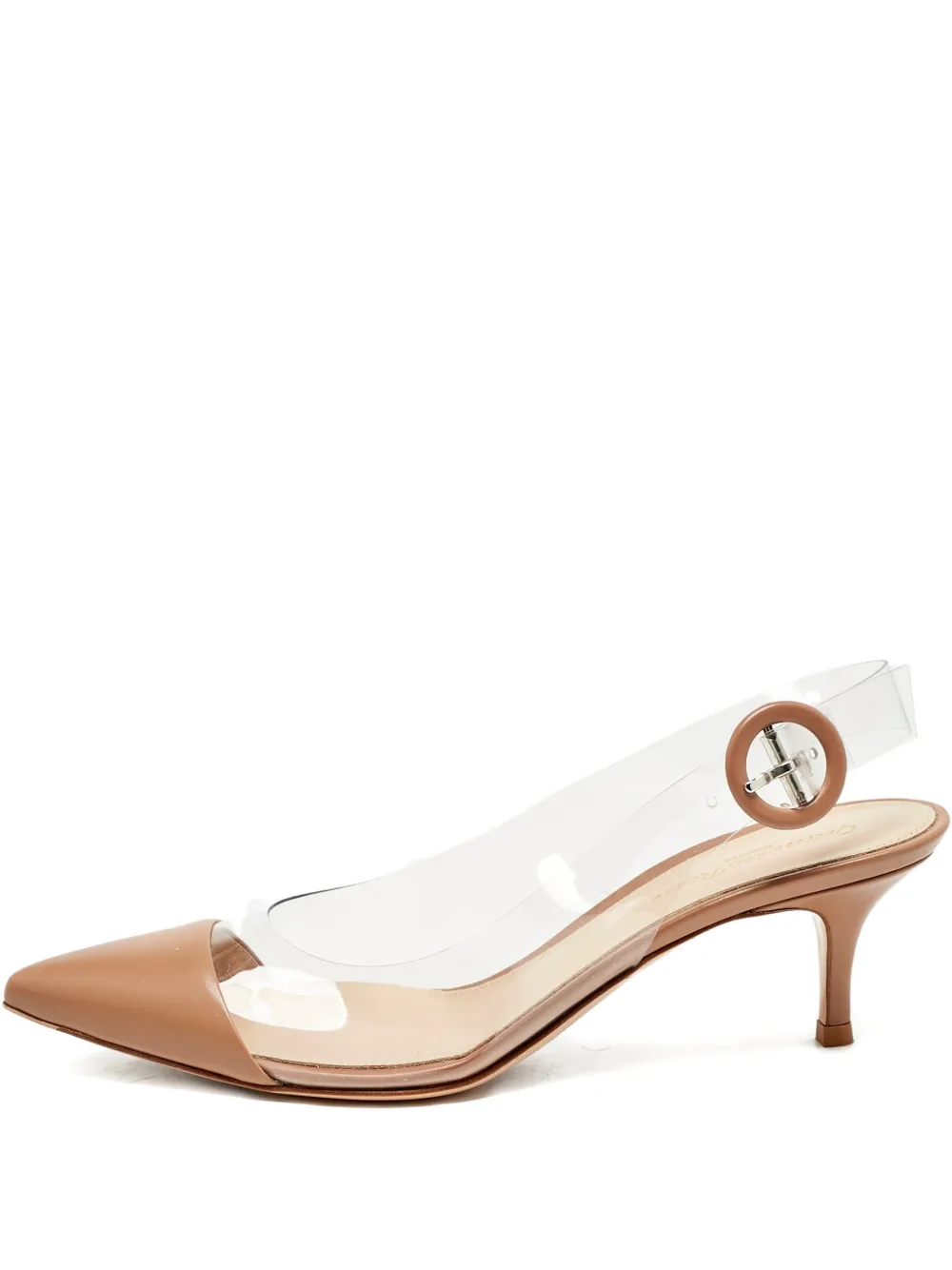 Gianvito Rossi Alice pointed-toe pumps - Nude