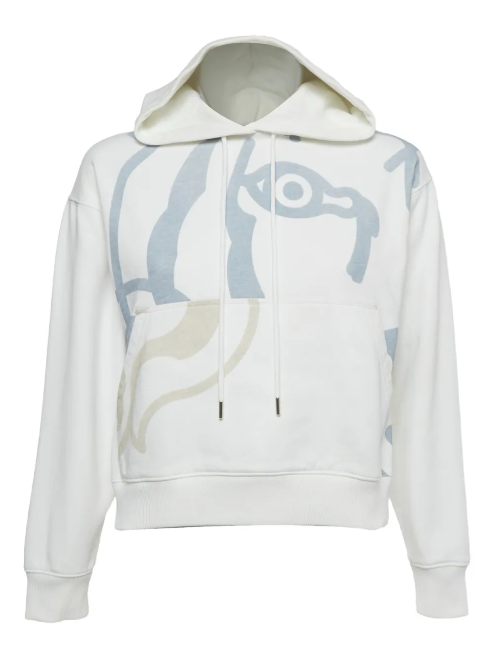 Kenzo Pre-Owned cotton hoodie - Bianco