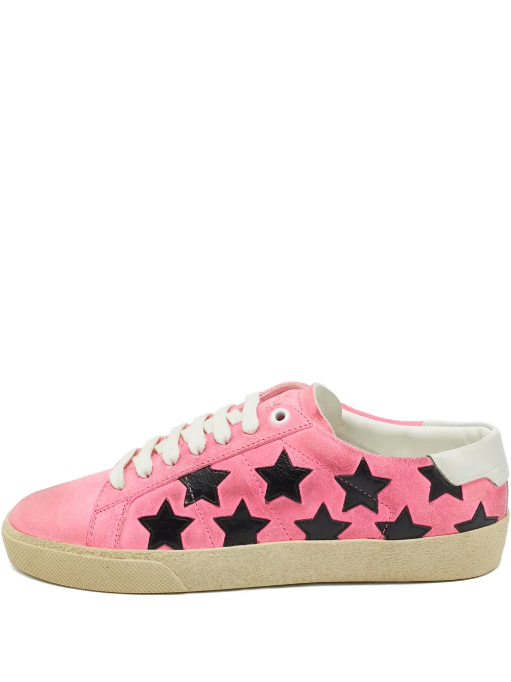 Saint Laurent Pre-Owned Court Classic stars sneakers - Rosa