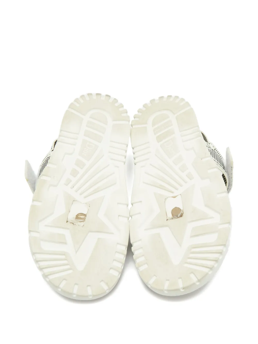 Christian Dior Pre-Owned DiorAct adjustable-strap sandals - Wit