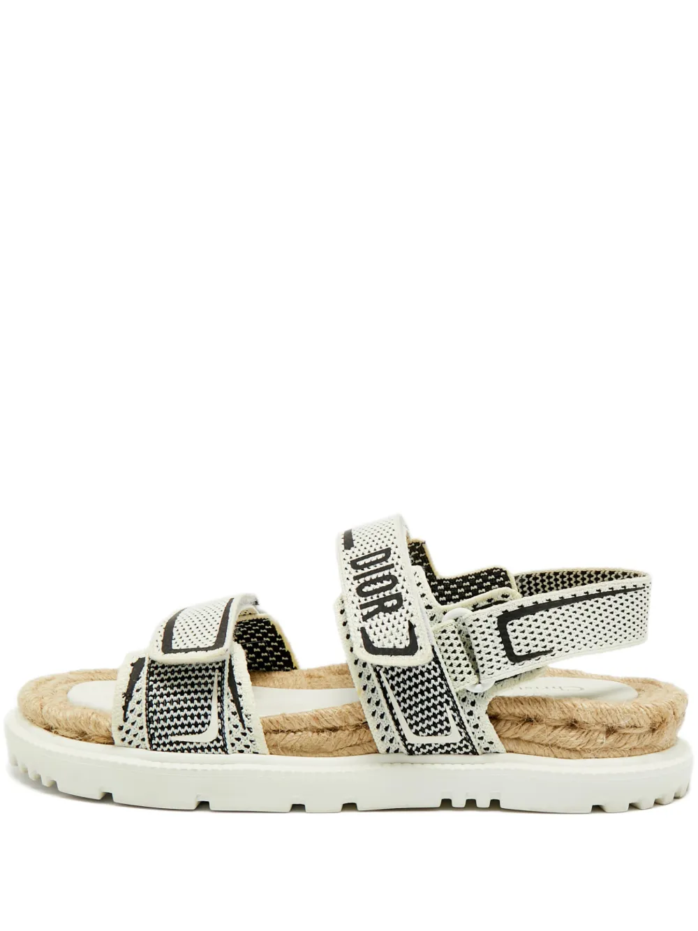 Christian Dior Pre-Owned DiorAct adjustable-strap sandals - Weiß