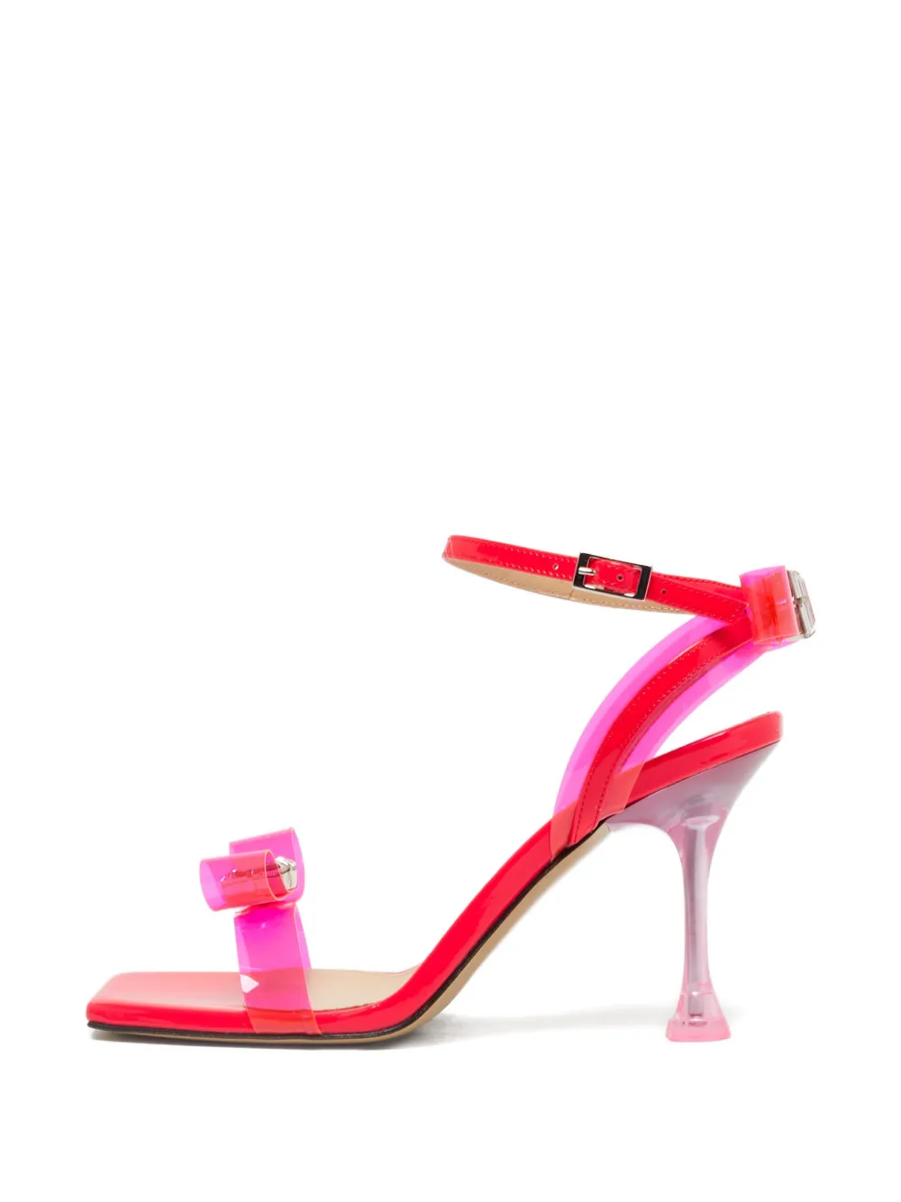 MACH & MACH bow-embellishment sandals - Pink
