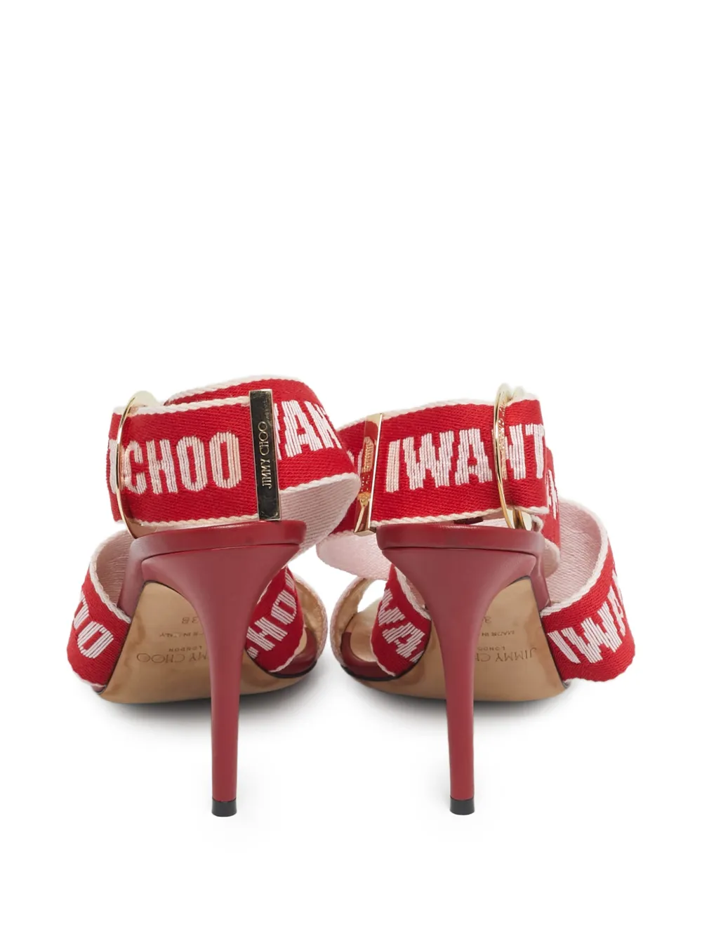 Jimmy Choo Pre-Owned Bailey strappy heeled sandals | Image 2