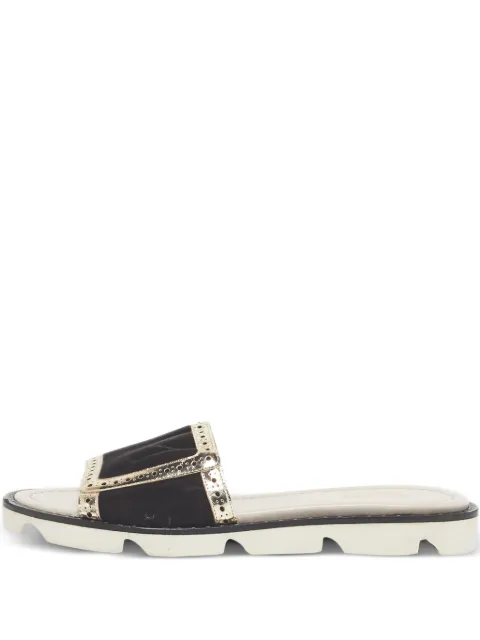 Malone Souliers flip flops Foil 36.5