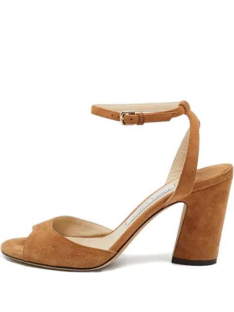 Jimmy Choo Pre-Owned Miranda block-heel sandals