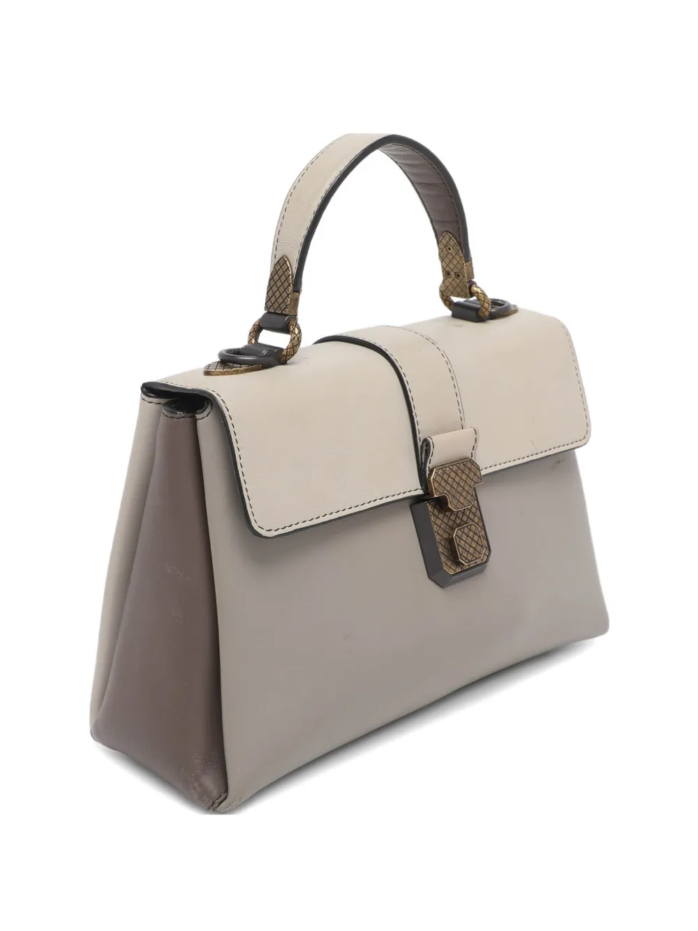 Bottega Veneta Pre-Owned Borsa tote Piazza piccola - Toni neutri