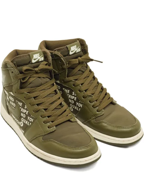 Jordan Retro 1 45.5 air leather sneakers