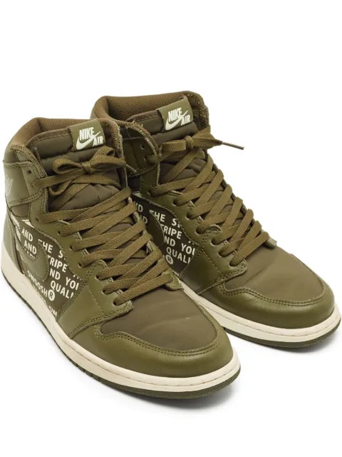 Jordan Retro 1 45.5 air leather sneakers