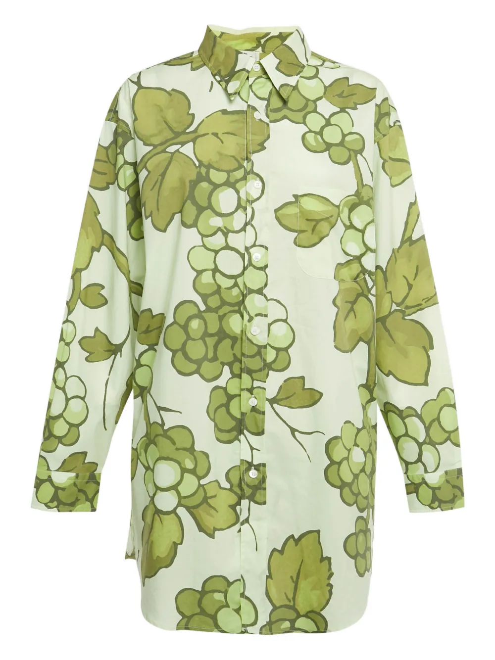 Etro Pre-Owned grape-print shirt | Green | Image 1