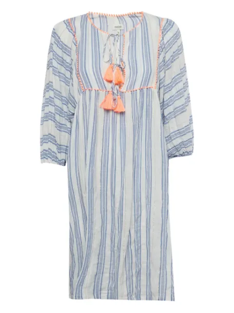 Manoush tassel-detail striped dress