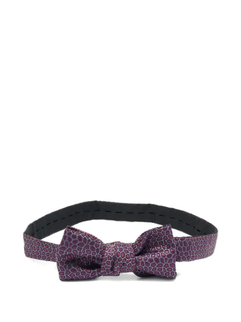 Saint Laurent Pre-Owned silk bow tie