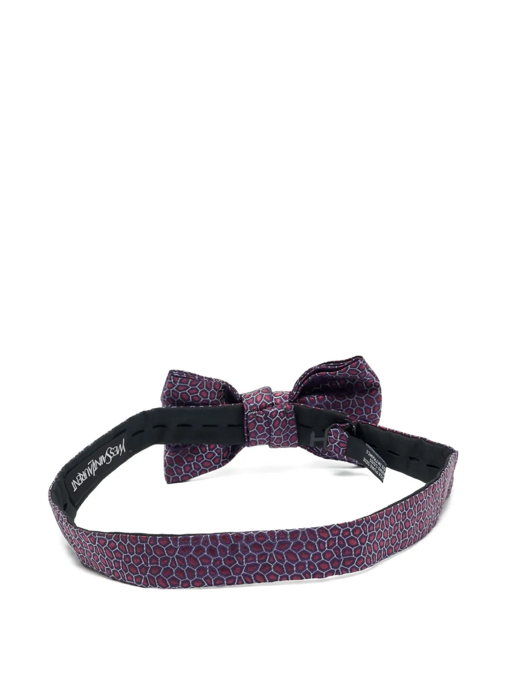 Saint Laurent Pre-Owned silk bow tie | Image 2