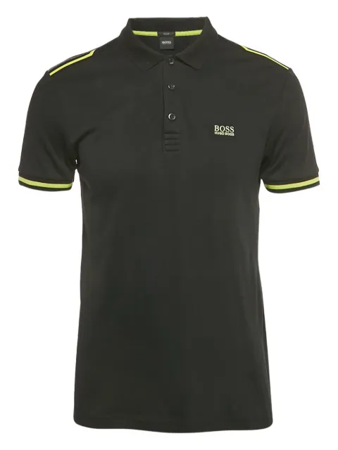 BOSS slim-fit trim polo shirt
