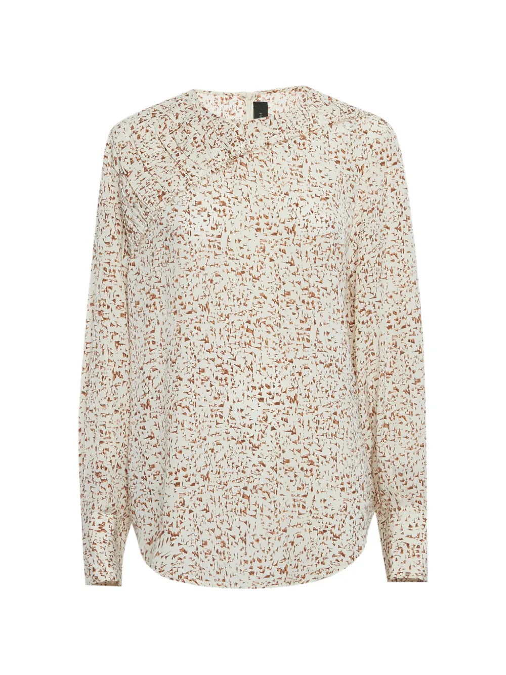 JOSEPH silk printed blouse - Toni neutri