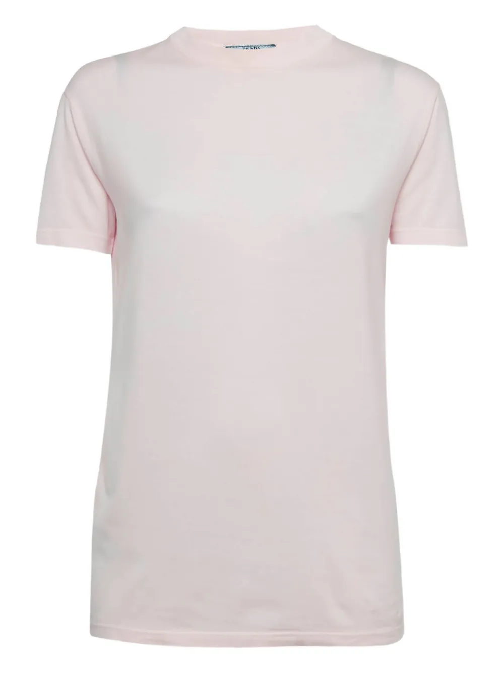 Prada Pre-Owned cotton crew-neck T-shirt - Rosa