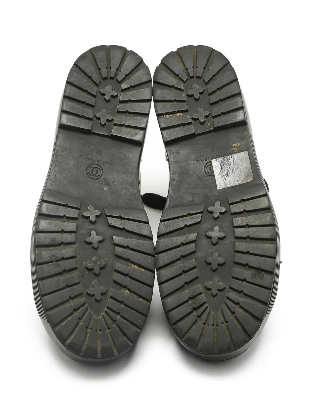 CHANEL Pre-Owned CC-logo sneakers - Wit