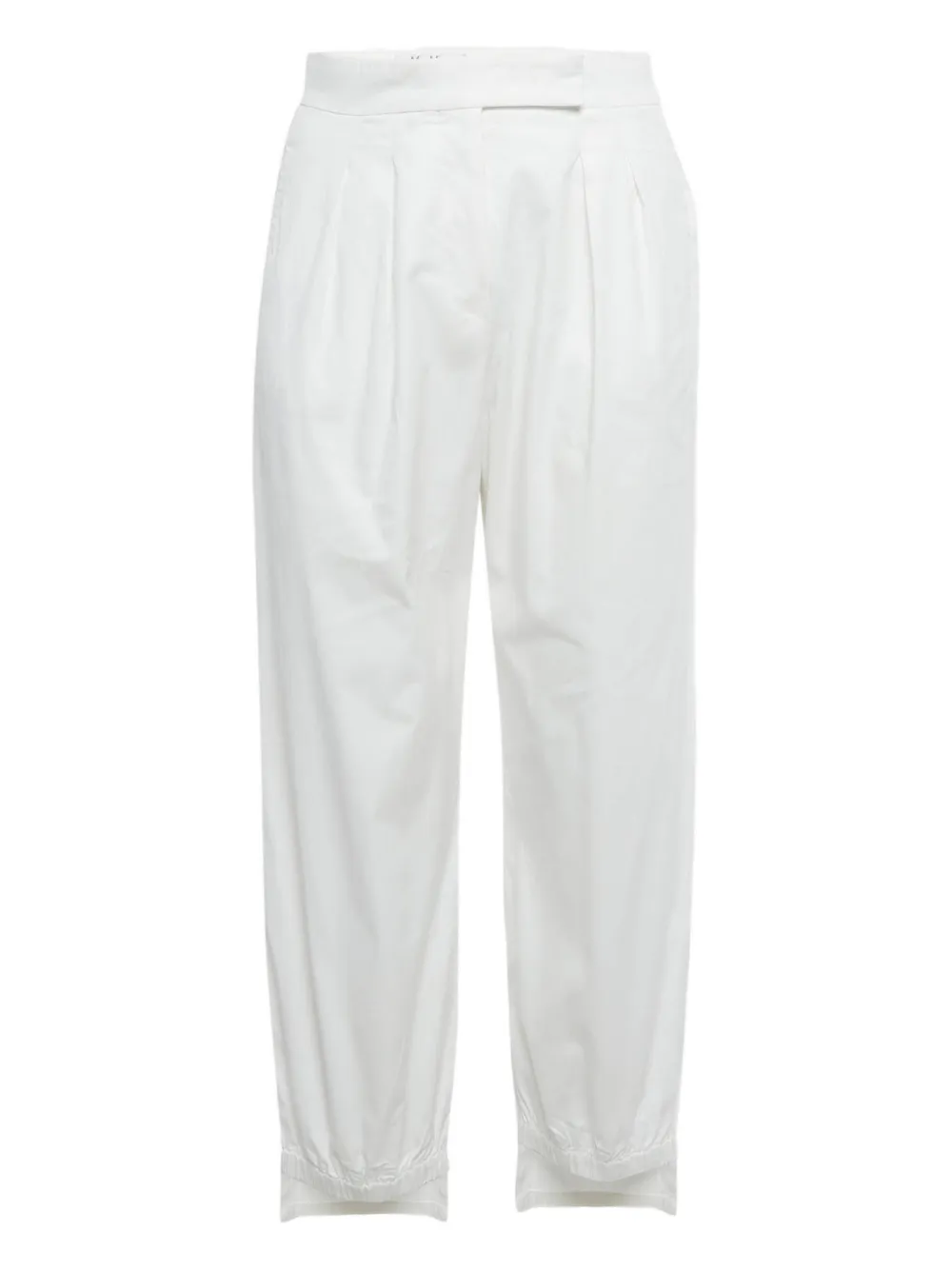 Max Mara pleated-front side-pockets trousers | White | Image 1