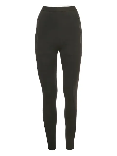 Balenciaga Pre-Owned leggins con bolsillos y cierre