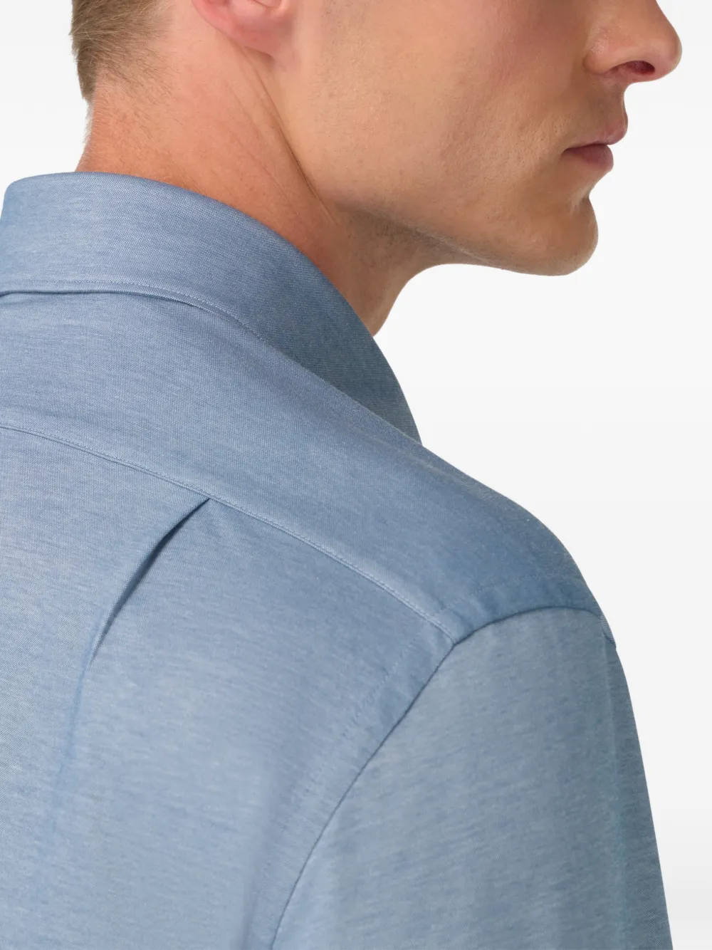 Buttoned Collar Shirt