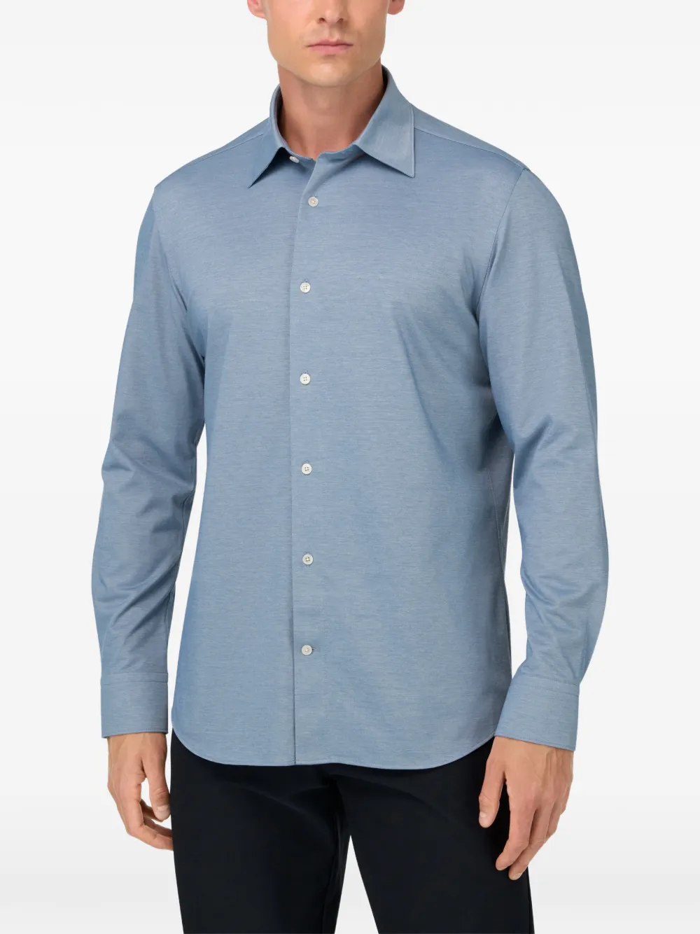 Buttoned Collar Shirt
