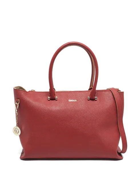 DKNY Vintage Bryant Park leather tote bag