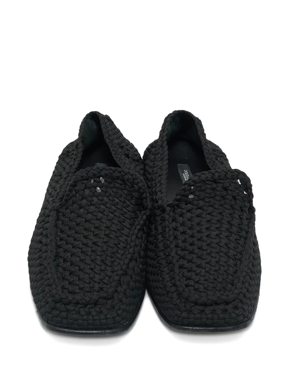 Dolce & Gabbana Pre-Owned chaussons à design tissé | Image 2